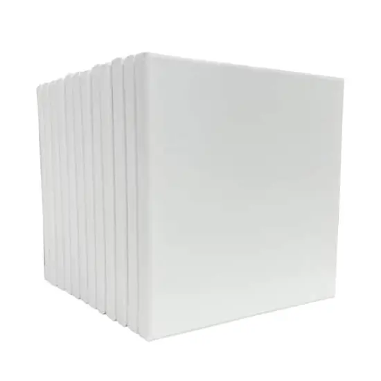 12 Pack 8" x 8" Super Value Canvas by Artist's Loft&reg; {6}