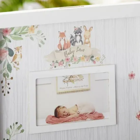 Kate Aspen® Pink Woodland Baby Shower Guest Book Alternative {9}