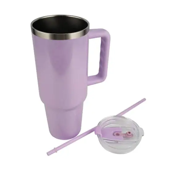 Stainless Steel Insulated Sparkle Tumbler by Ashland® Lavender {4}