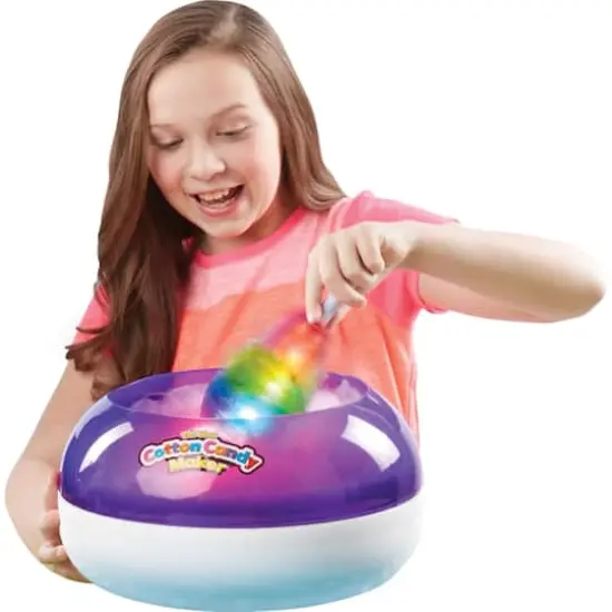 Cra-Z-Art Deluxe Cotton Candy Maker With Lite Up Wand TV {5}