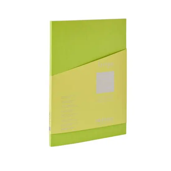 Fabriano&reg; EcoQua Plus A4 Lined Glue-Bound Notebook Lime {1}