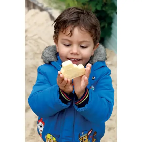 Yellow Door Little Lands Construction Stone Figure Play Set {5}