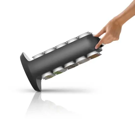 Mind Reader Black 30 Capacity Single Serve Coffee Pod Holder Carousel {5}