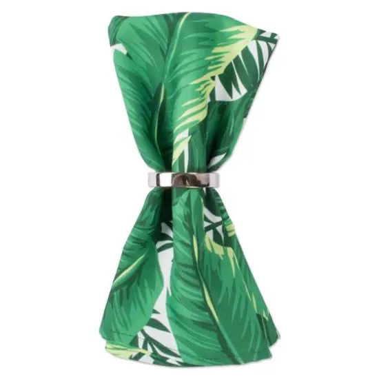 DII&reg; Banana Leaf Print Outdoor Napkin, 6ct. {8}