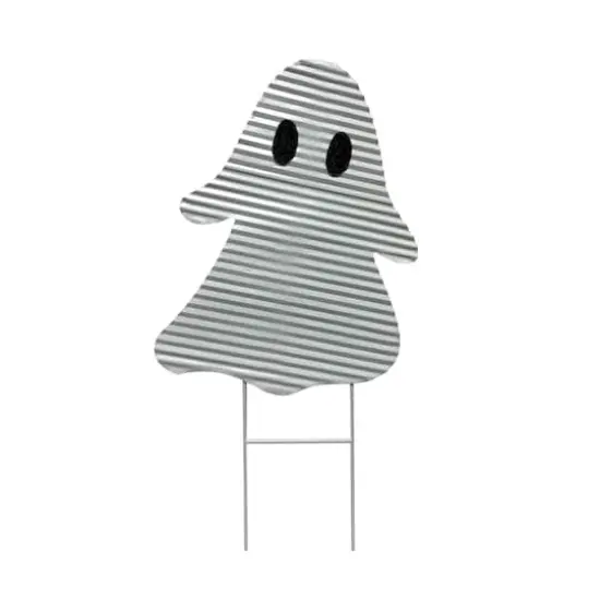 2ft. White Ghost Metal Yard Stake by Ashland&reg; {1}