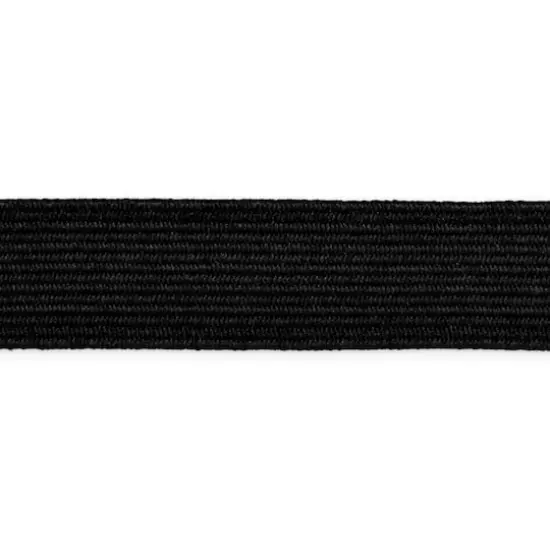 Dritz&reg; 1/2" Black Braided Elastic {4}
