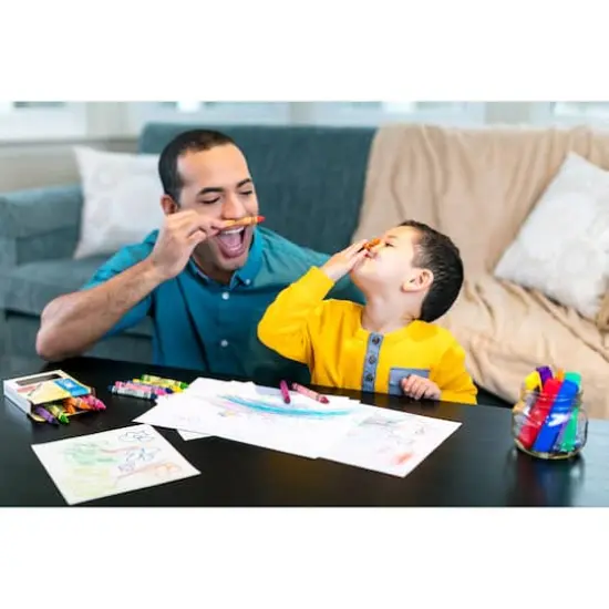 Crayola&reg; Washable Tripod Grip Crayons, 8 Packs of 8 {9}