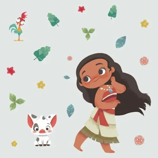 RoomMates Vintage Disney&reg; Moana Peel & Stick Giant Wall Decals {3}