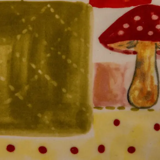 Hello Honey&reg; 7.75" Artisan's Canvas Stoneware Plate Collection Set {8}