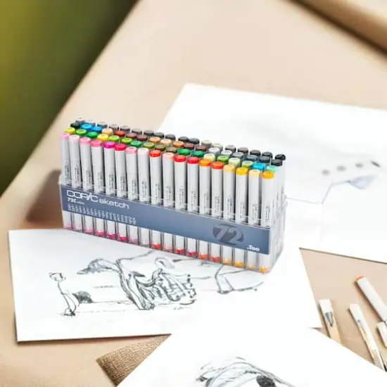 Copic&reg; Sketch Marker Set, 72 Color Set C {1}