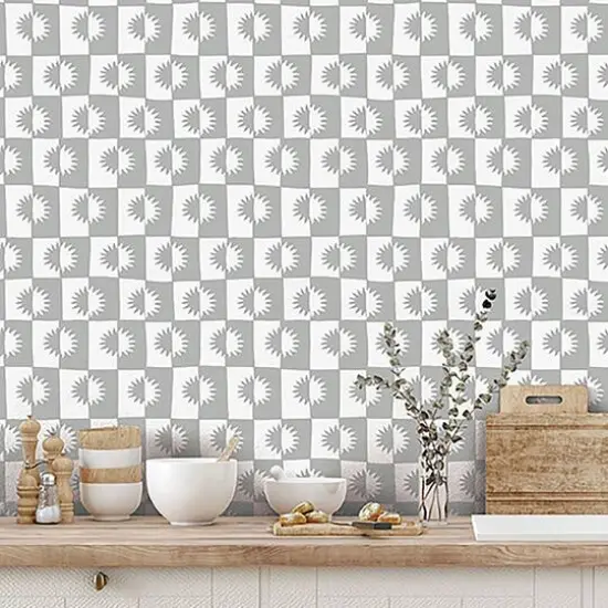 Elana Gabrielle Sunrise Peel & Stick Wallpaper Steam {5}