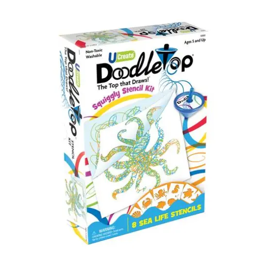 Doodletop Stencil Kit - Sea Life {1}