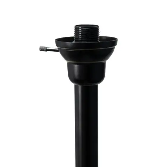 Lalia Home Torchiere Floor Lamp with 2 Reading Lights Restoration Bronze/White Shades {7}