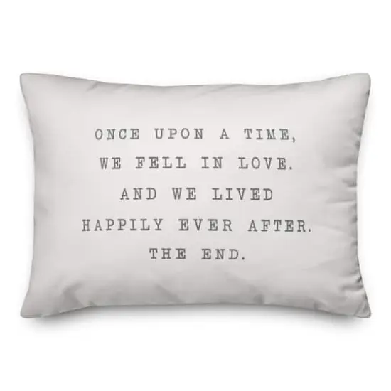 Love Story Throw Pillow {1}