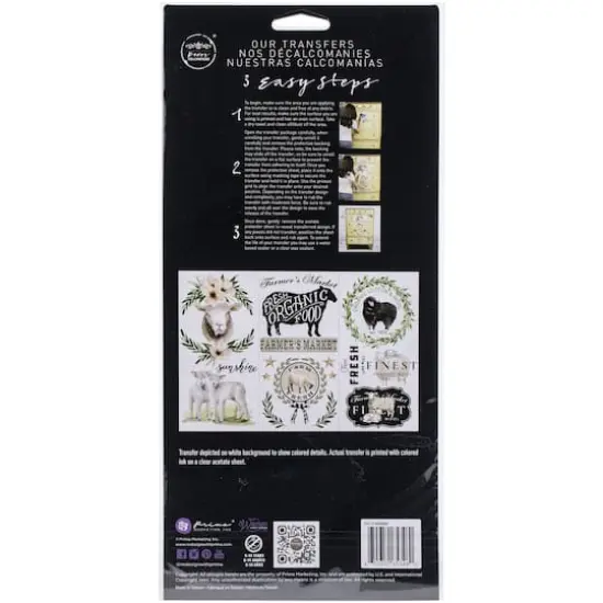 Prima&reg; Re-Design Sweet Lamb D&eacute;cor Transfers {4}