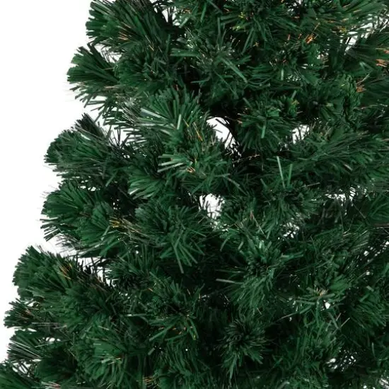 4ft. Pre-Lit Color Changing Fiber Optic Artificial Christmas Tree {4}