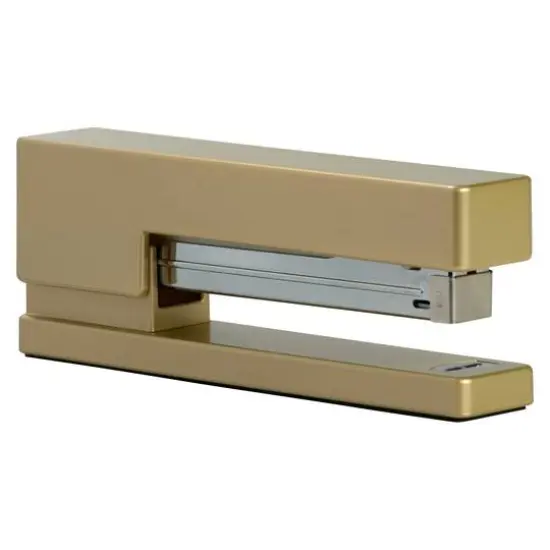 JAM Paper Modern Desk Stapler Gold {1}