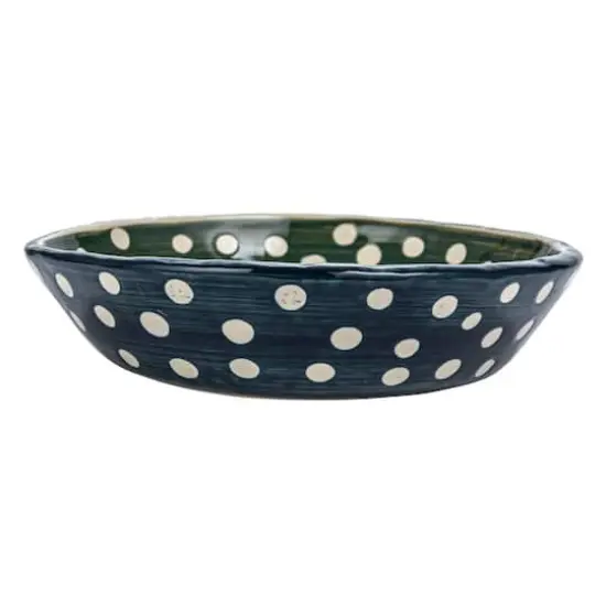 Hello Honey&reg; 7" Polka Dot & Swirl Stoneware Bowl, 12ct. {7}