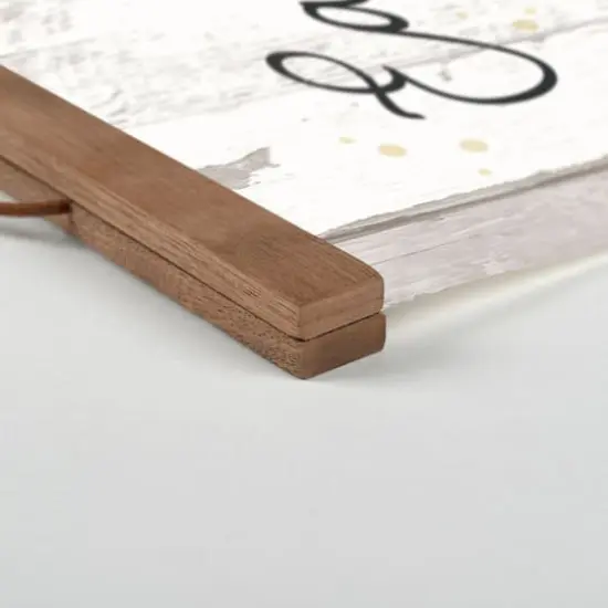 Easter Egg Hunt Basket 12" x 18" Teak Hanging Canvas {3}