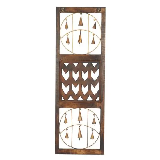 36" Brown Metal Farmhouse Wall Decor, 3ct. {8}