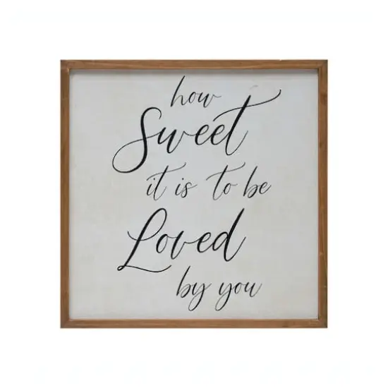 Hello Honey&reg; How Sweet It Is MDF Framed Wall D&eacute;cor {1}