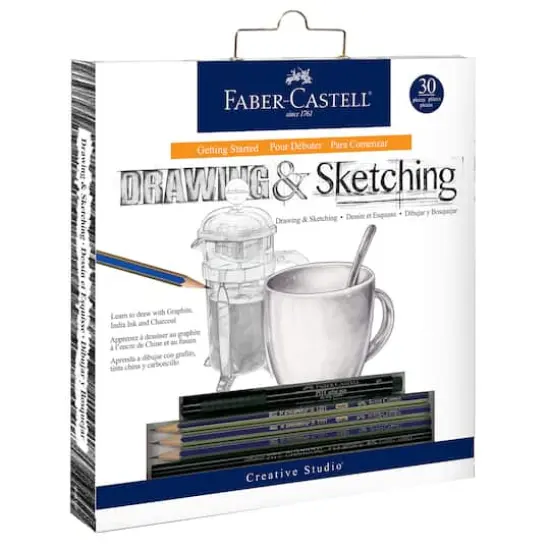 Faber-Castell&reg; Creative Studio&reg; Getting Started Drawing & Sketching Set {1}