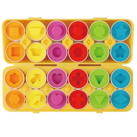 Nothing But Fun Toys Shape Sort Eggs Playset {5}