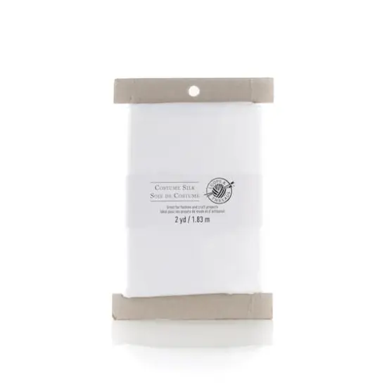 Costume Silk Fabric Bundle by Loops & Threads&reg;White {1}