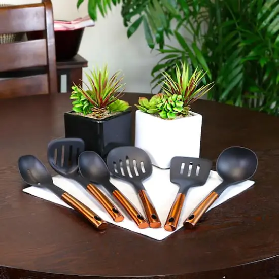 Better Chef Copper Nylon Kitchen Utensil Set, 6ct. {3}