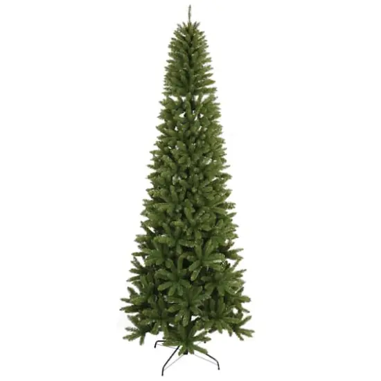 9ft. Unlit Slim Artificial Christmas Tree {1}