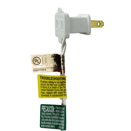 3ft. Pre-Lit White Iridescent Pine Artificial Christmas Tree, Purple Lights {6}