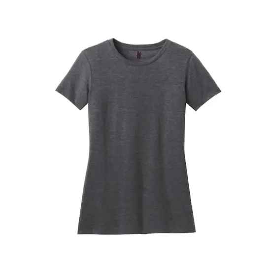 District&reg; Women's Perfect BlendTee Heathered Charcoal {1}