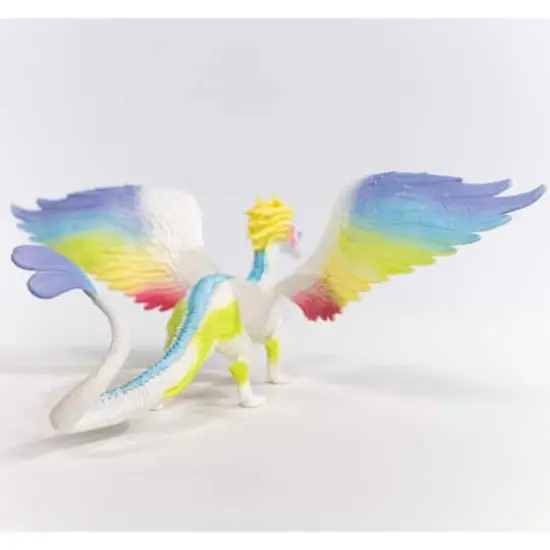 schleich&reg; Bayala&reg; Rainbow Dragon Collectible Figurine with 13" Wingspan {7}