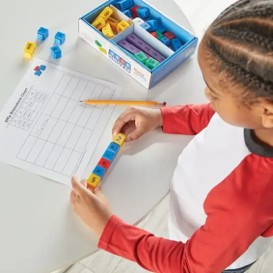 hand2mind Reading Rods&reg; Prefixes, Suffixes & Root Words Set {3}