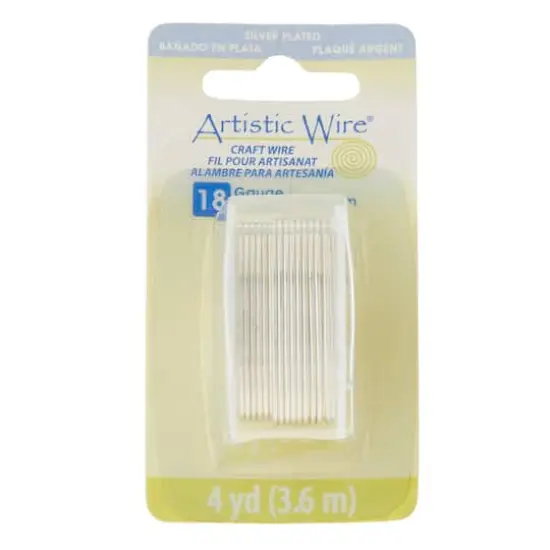 Artistic Wire&reg;, Silver 18 Gauge {4}