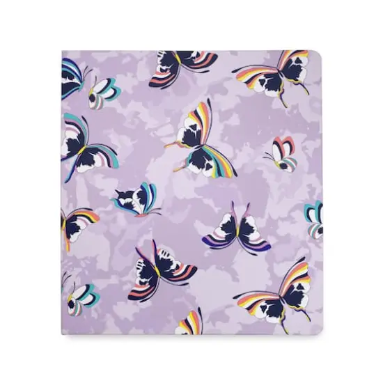 Vera Bradley&reg; Lavender Butterflies Three Ring Binder {1}