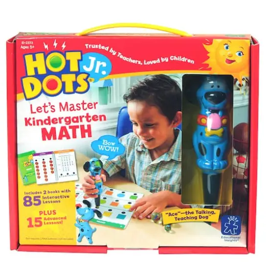 Educational Insights Hot Dots Jr. Let's Master Kindergarten Set with Ace Pen {1}
