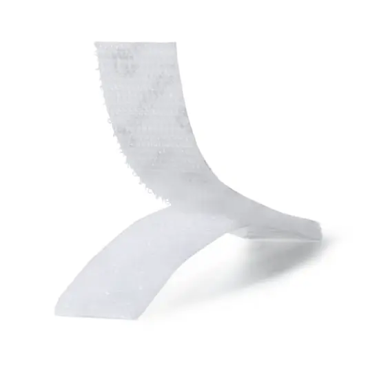 VELCRO&reg; Brand Sticky Back Strips White {5}