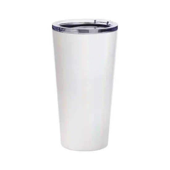 Craft Express White Glitter Sublimation Tumblers, 4ct. {1}