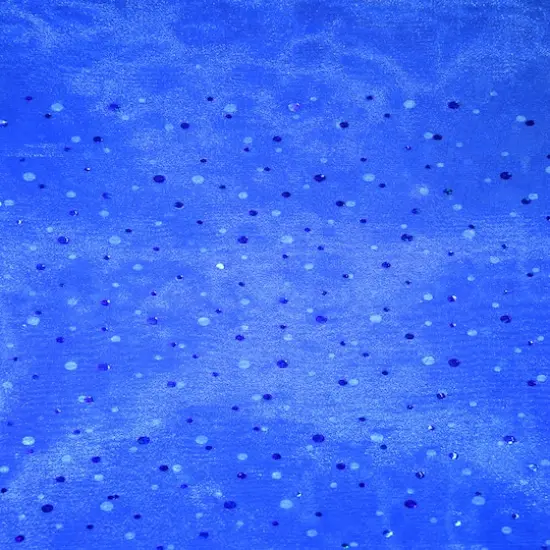 Feldman Blue Dot Organza {3}