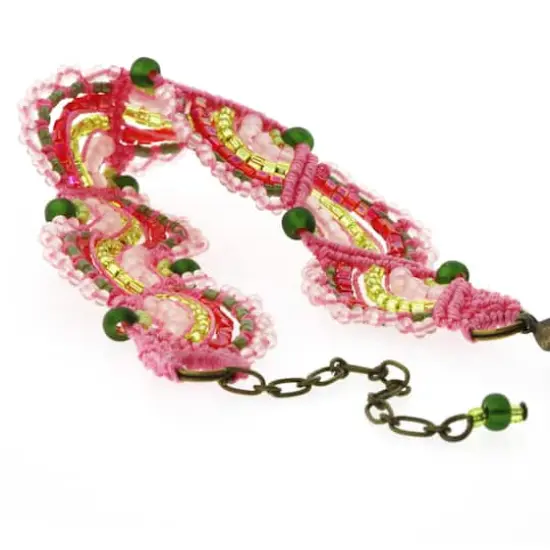 The Beadsmith&reg; S-Lon&reg; 0.5mm Mixed Color Bead Cord Bright Mix {8}