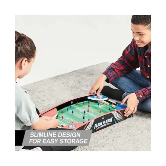 Hy-Pro Flick N Kick Table Pinball Game Toy {5}
