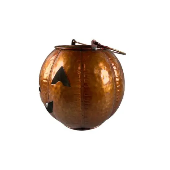 8.5" Jack-o-Lantern Candle Holder by Ashland&reg; Orange {4}