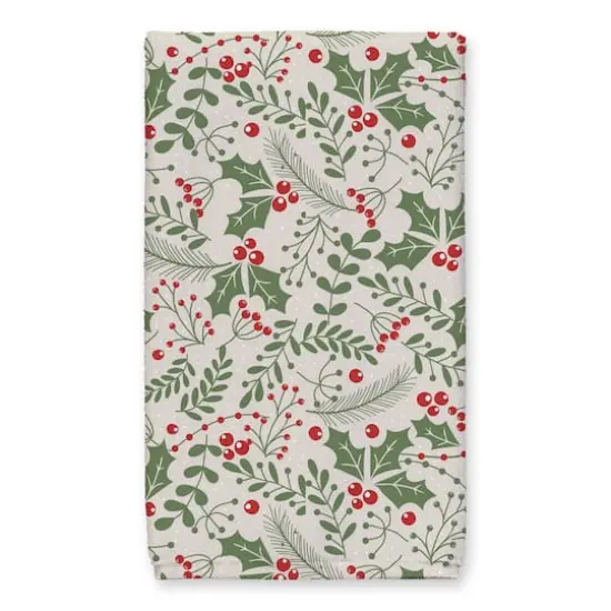 Holly Jolly Tea Towel Set {4}