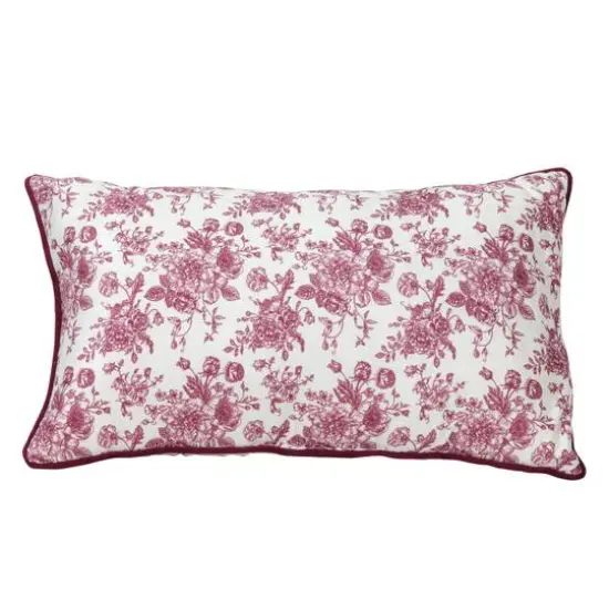 20" x 12" Vintage Flower Lumbar Pillow by Ashland&reg; {1}
