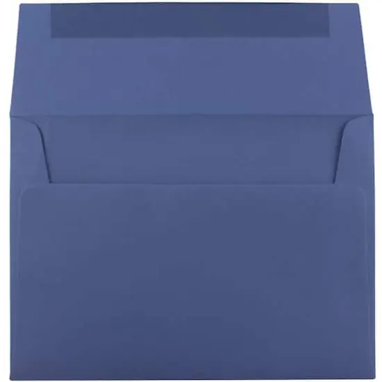 JAM Paper A7 Premium Invitation Envelopes, 50ct. Presidential Blue {4}