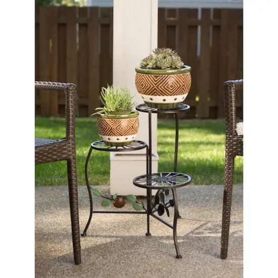 20'' Country Apple Plant Stand  {9}