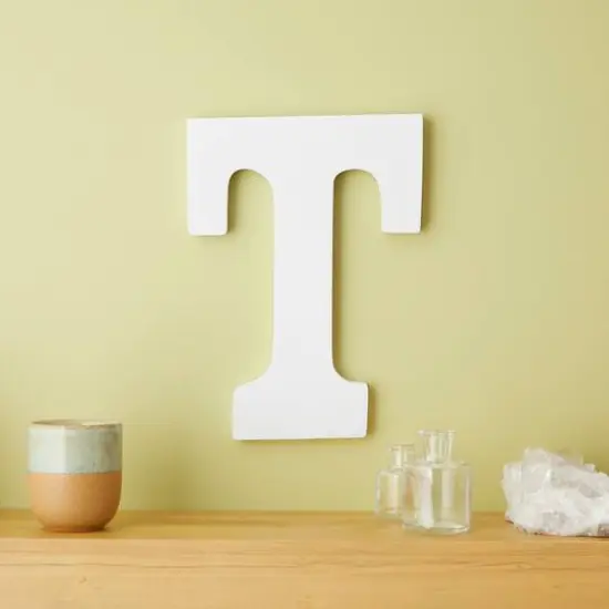 9" White MDF Whimsy Letter by Make Market&reg; T {3}