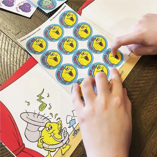 TREND Enterprises&reg; All in Good Pun Sticker Collector Albums, 3ct. {5}