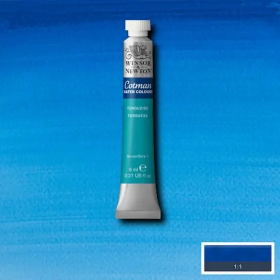 Winsor & Newton&reg; Cotman&reg; Watercolor, 8mL Turquoise {7}